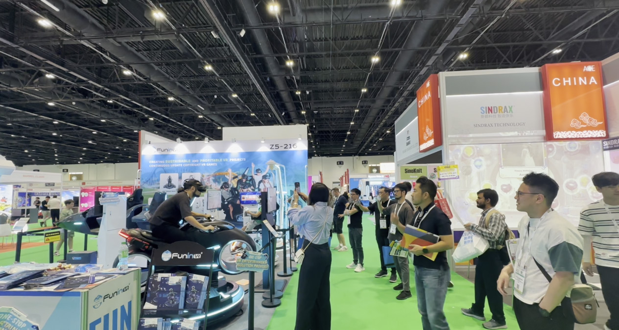 FuninVR at the Dubai Entertainment Amusement & Leisure Exhibition 2025