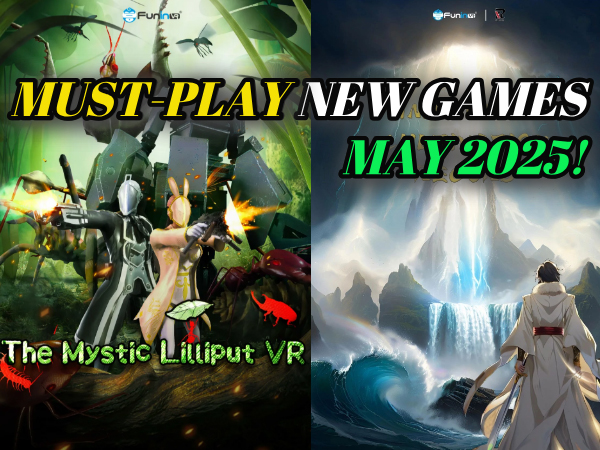 FuninVR Unveils Fresh VR Game Updates in May