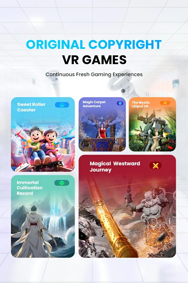 ORIGINAL COPYRIGHT VR GAMES