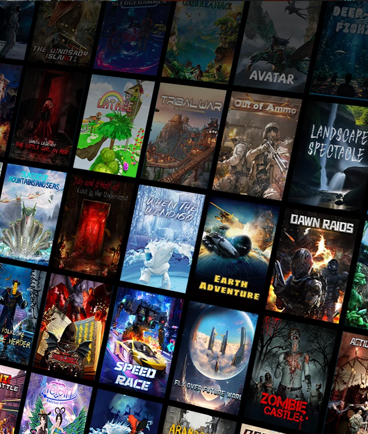Continuously Updated HD VR Games