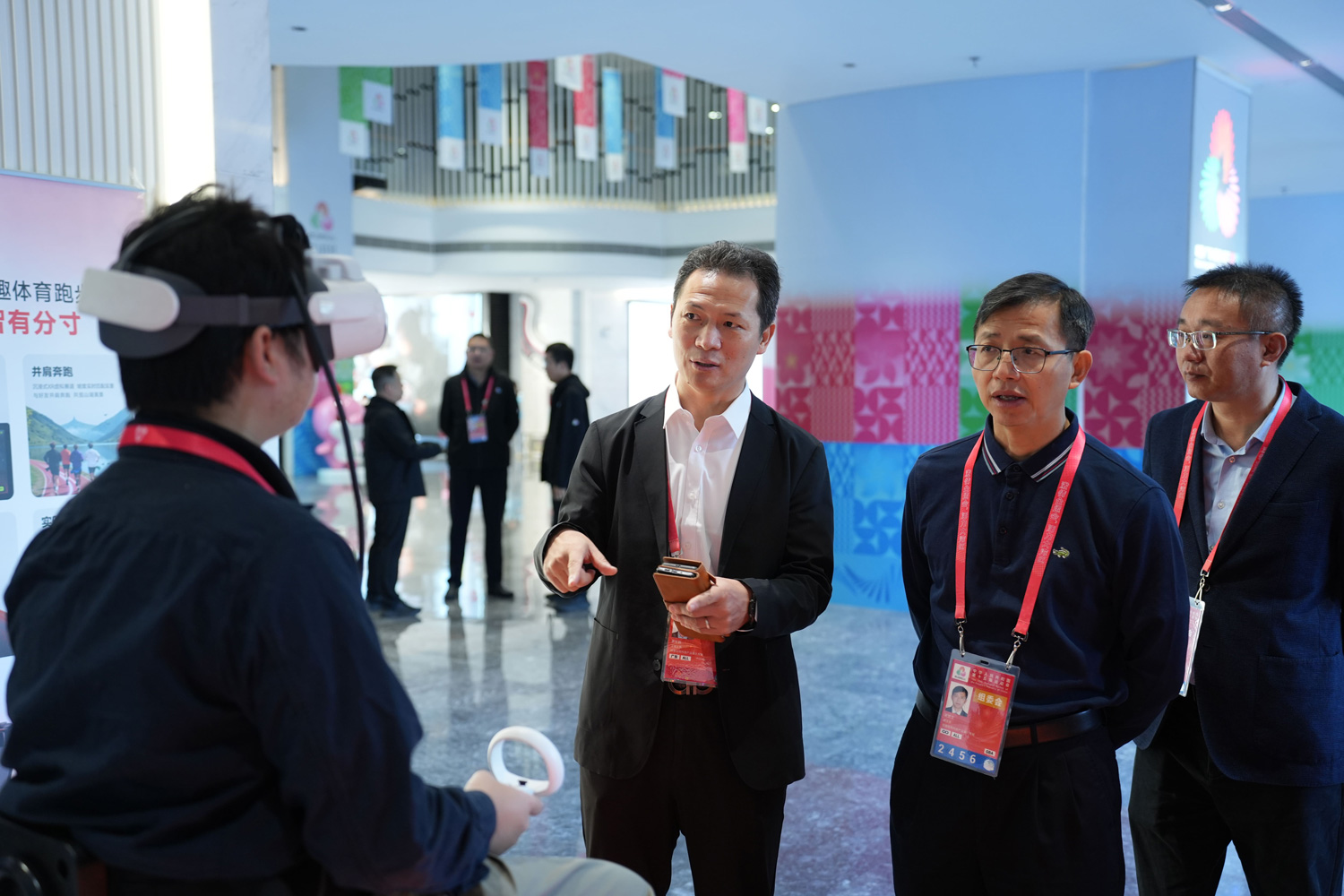 Zhuoyuan XR Sports Gear at 15th National Games Media Center 