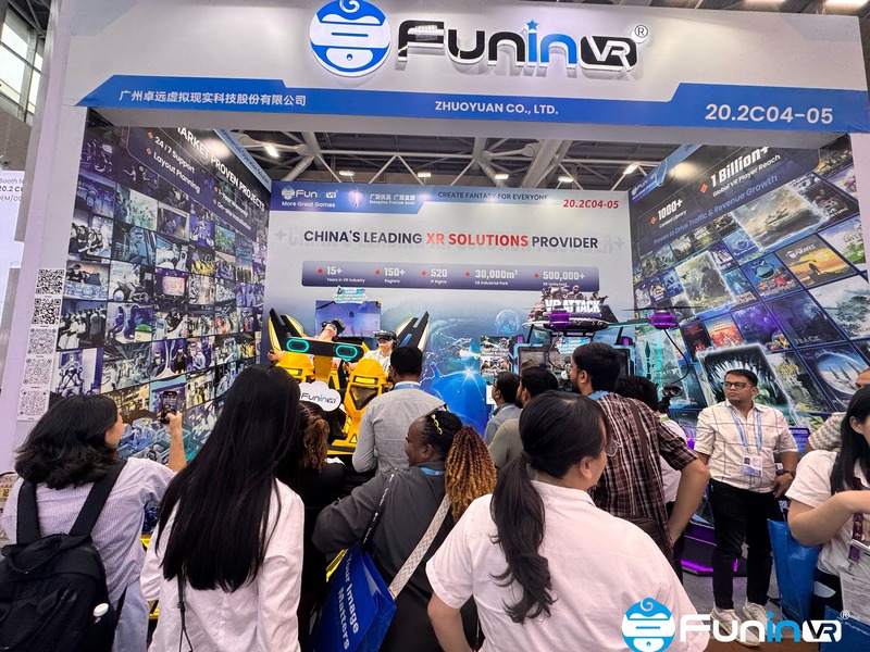 FuninVR Shines at the 139th Canton Fair with Next-Gen VR Attractions