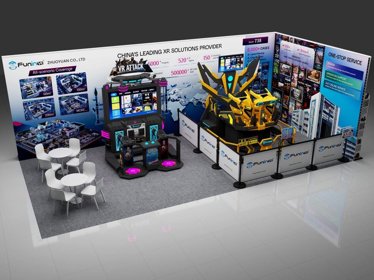 FuninVR to Showcase Flagship Attractions at IAAPA Expo Asia 2026