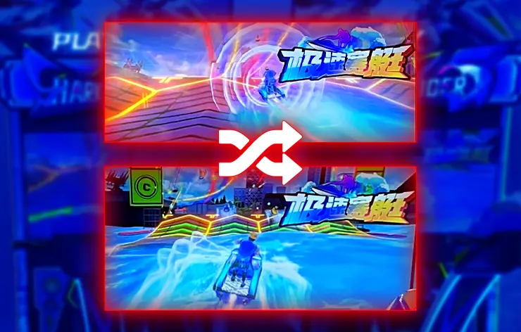 Dynamic Random Tracks