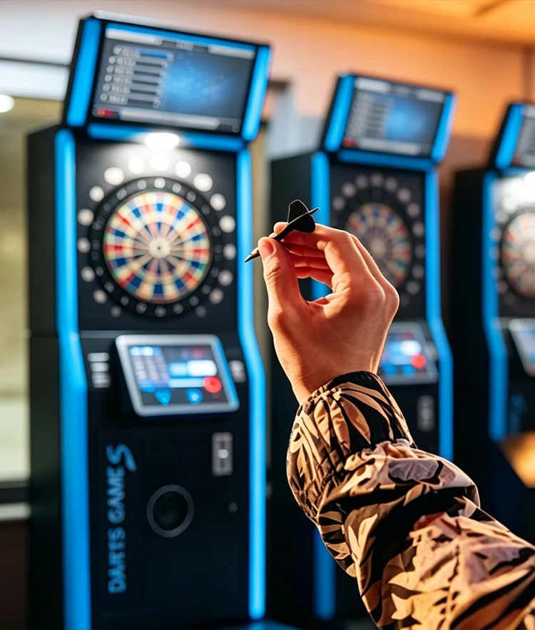 Tech-empowered Dart Machine: Profit for Business, Fun for Home