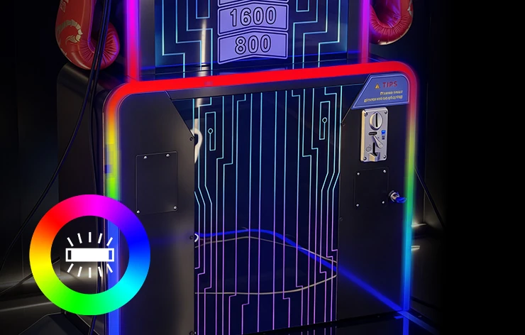 Brilliant neon light strips