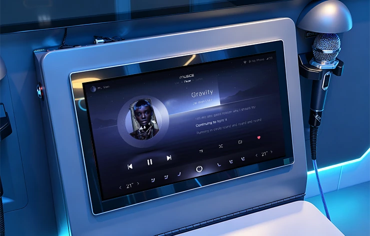15.6-inch Smart Touch Song Screen